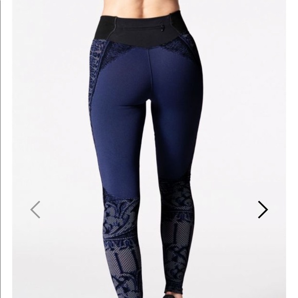 NEW • NUX • Greta Romantic Brocade Legging Admiral - Picture 3 of 8